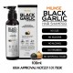 Black Garlic Hair Shampoo - For All Hair Types - 300ML